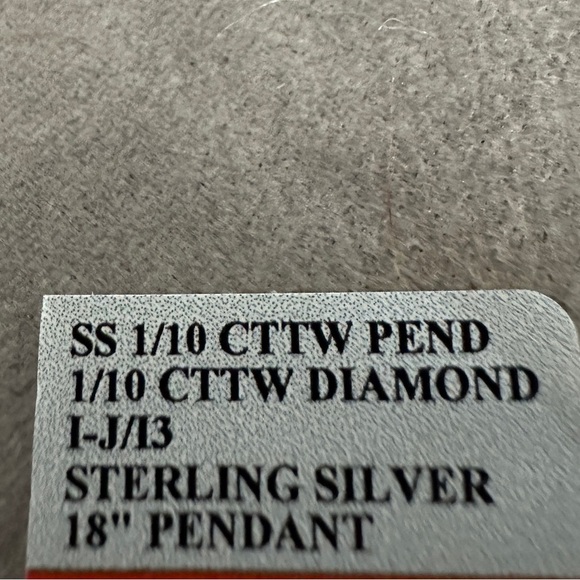 Timeless Diamond & Sterling Silver  Infinity Pendant Necklace by Yes,Please! - Picture 5 of 9